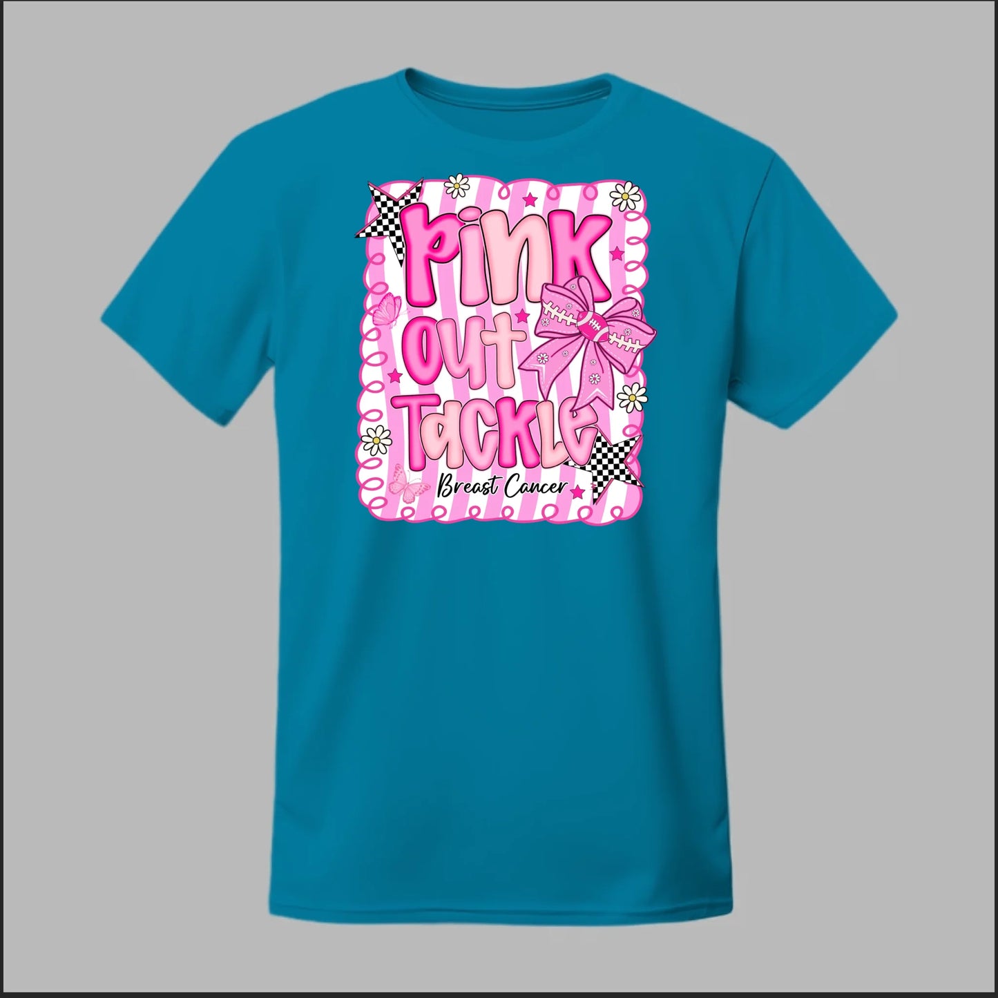 Pink Out Tackle Breast Cancer Tee