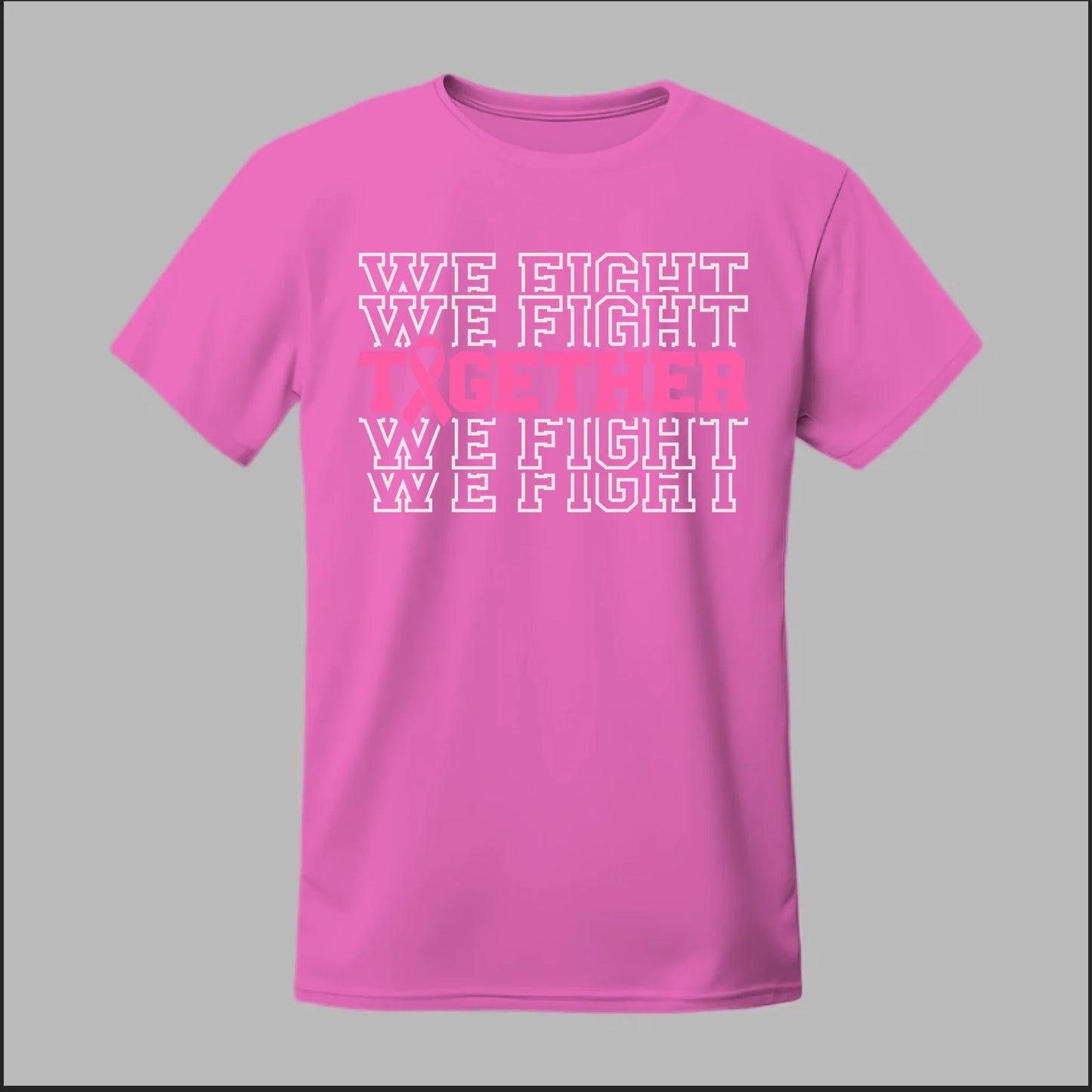 Together We Fight (White Edition) Tee