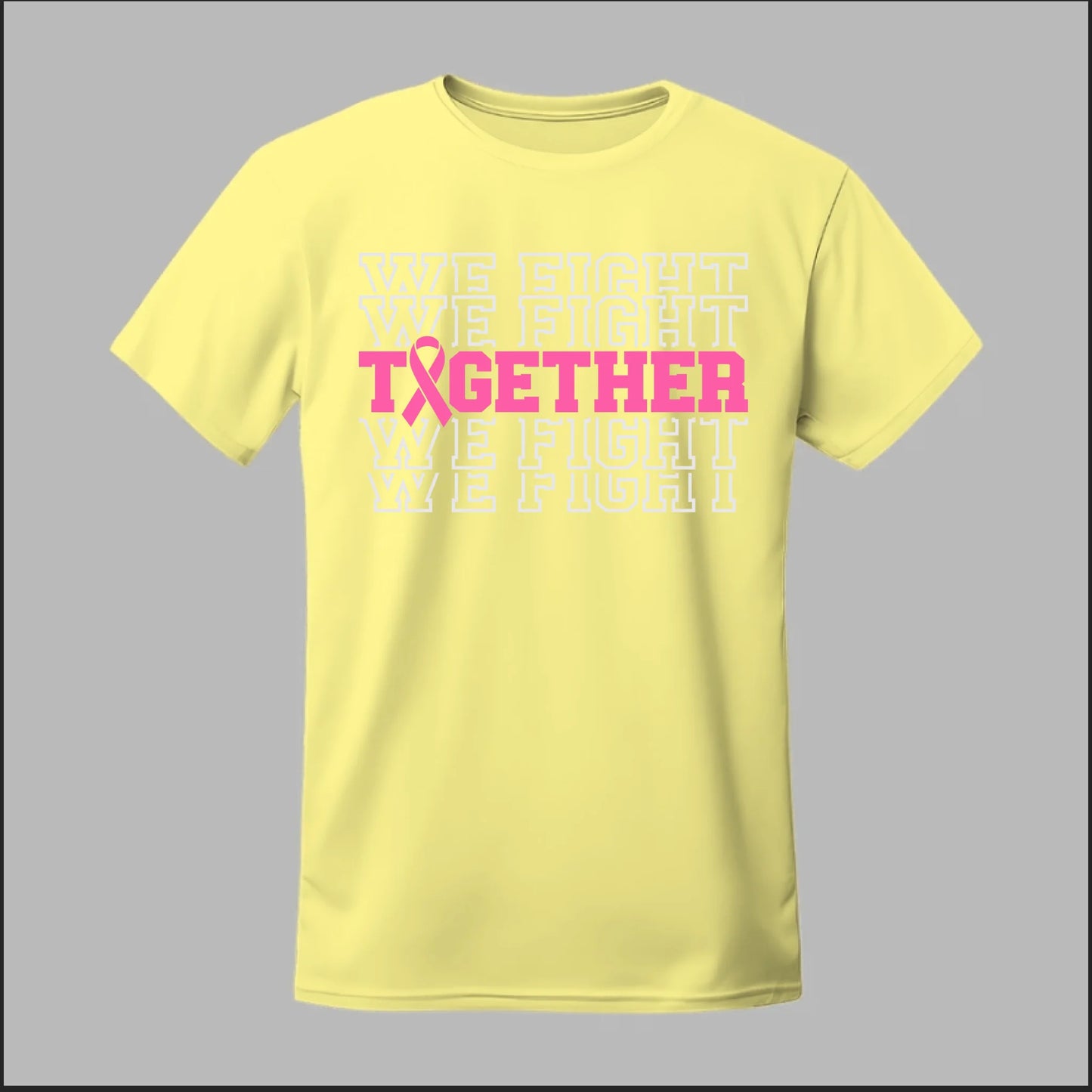 Together We Fight (White Edition) Tee
