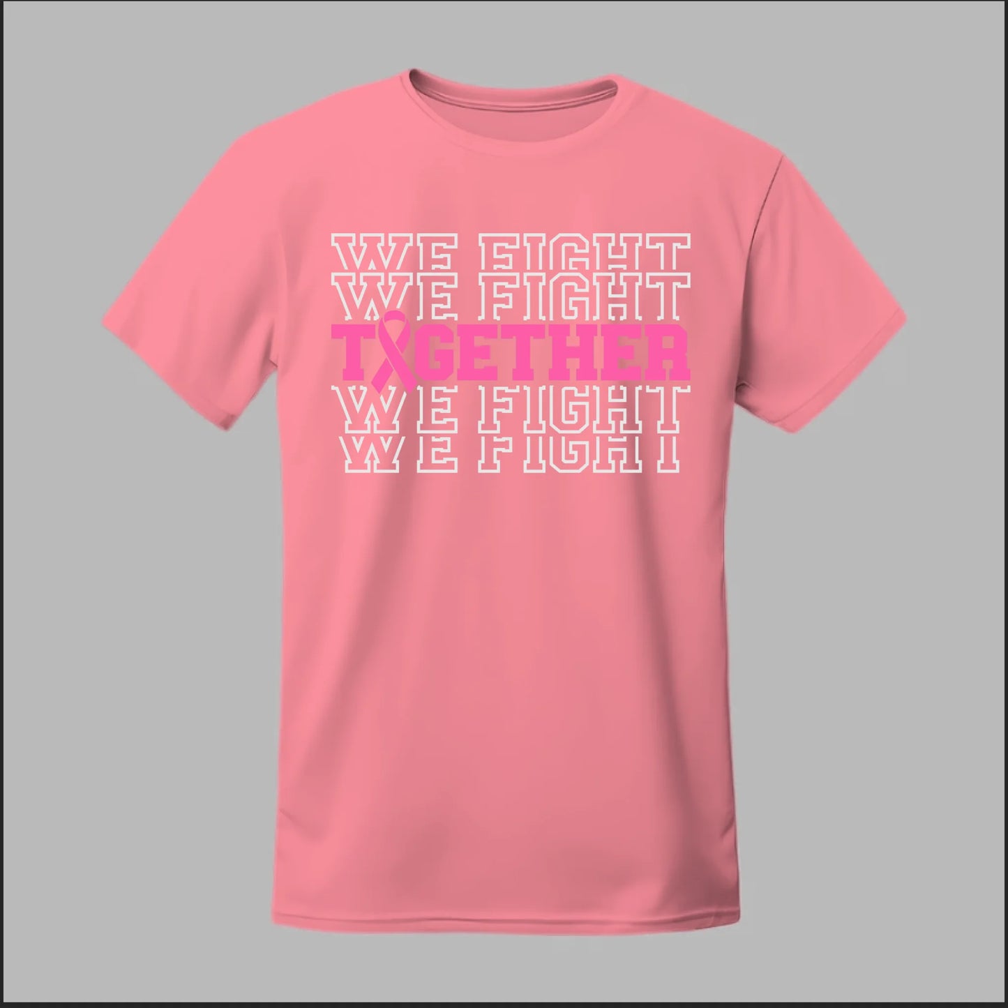 Together We Fight (White Edition) Tee