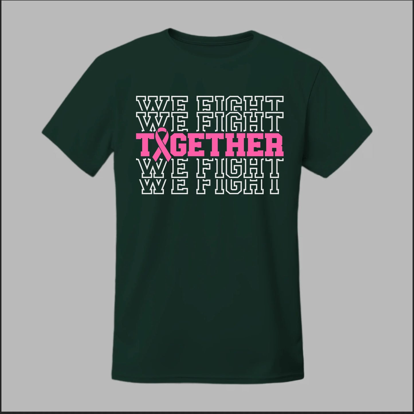 Together We Fight (White Edition) Tee