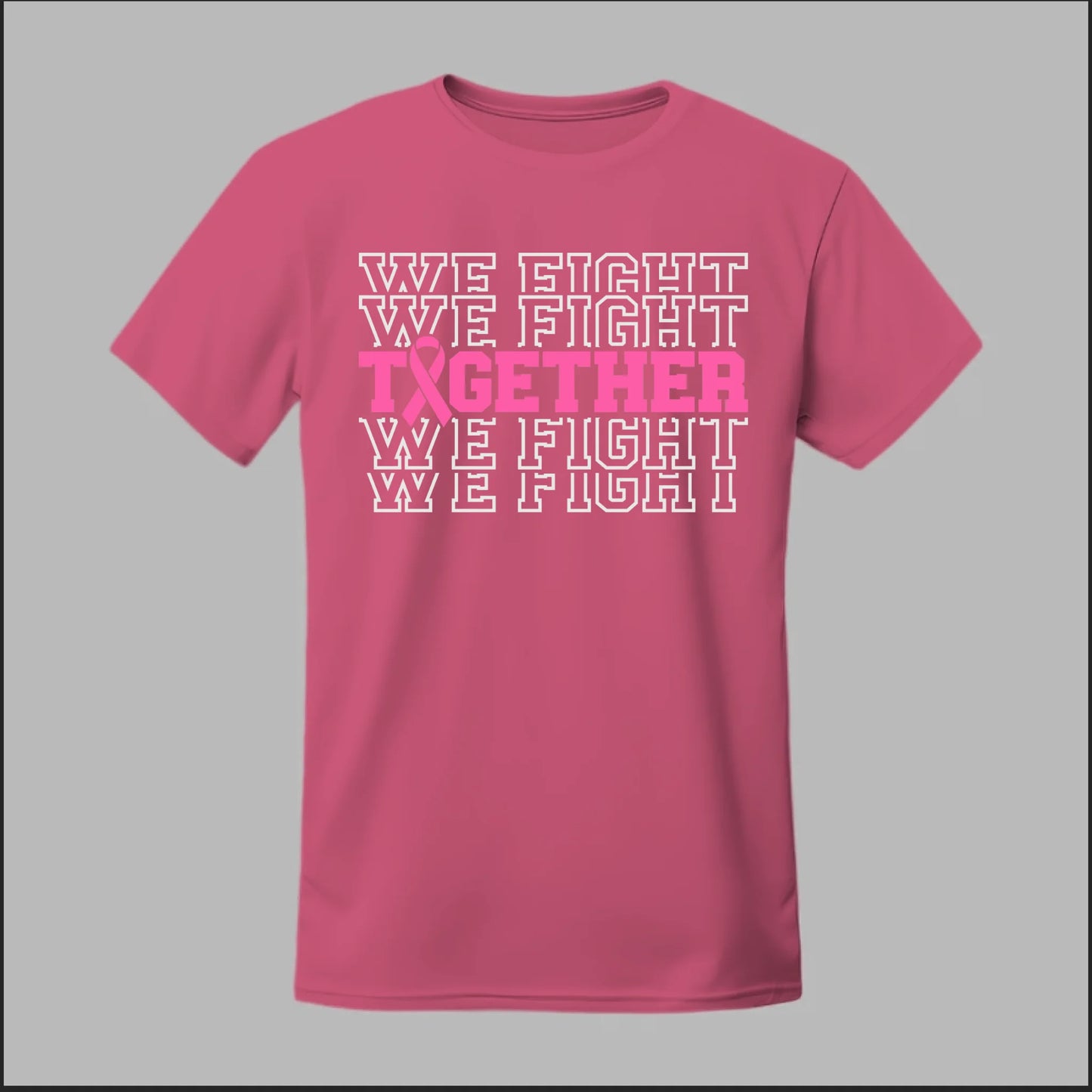 Together We Fight (White Edition) Tee