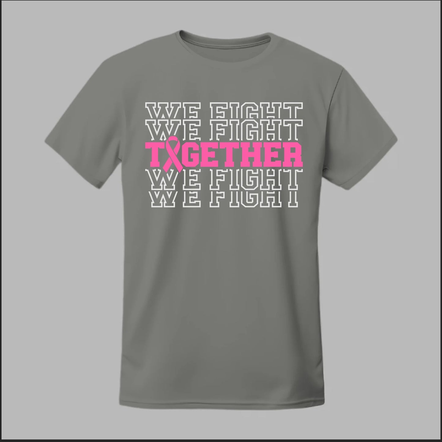 Together We Fight (White Edition) Tee
