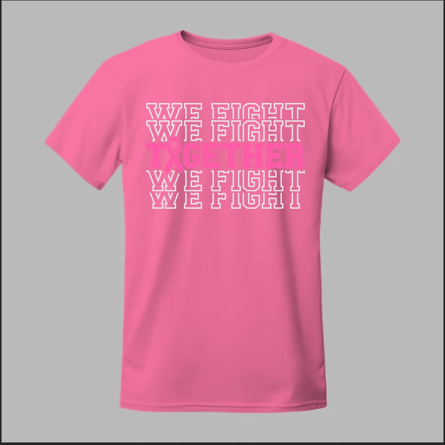 Together We Fight (White Edition) Tee