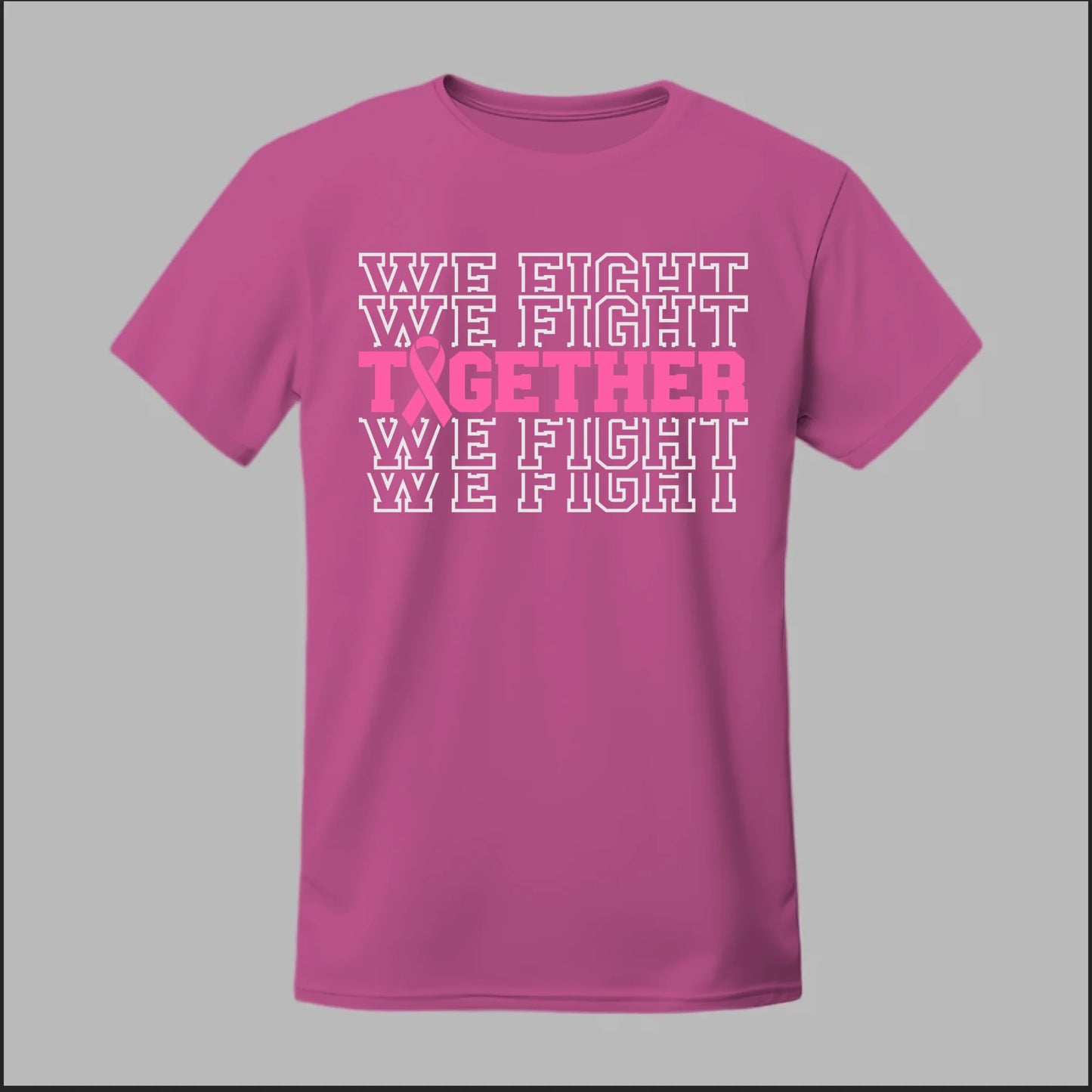 Together We Fight (White Edition) Tee
