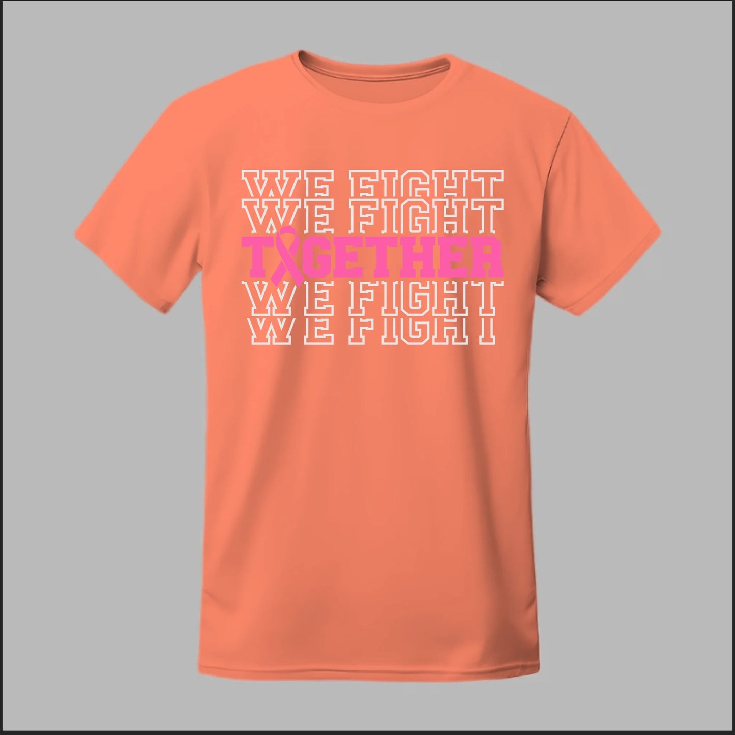 Together We Fight (White Edition) Tee
