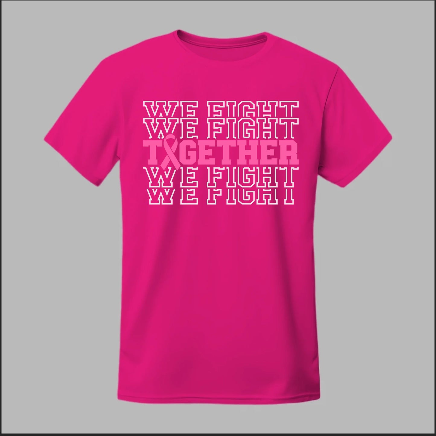 Together We Fight (White Edition) Tee