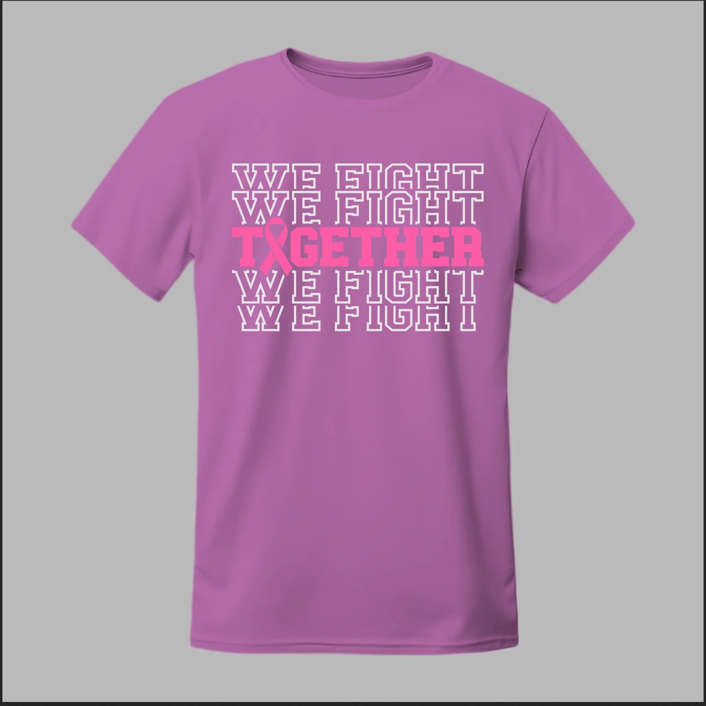 Together We Fight (White Edition) Tee