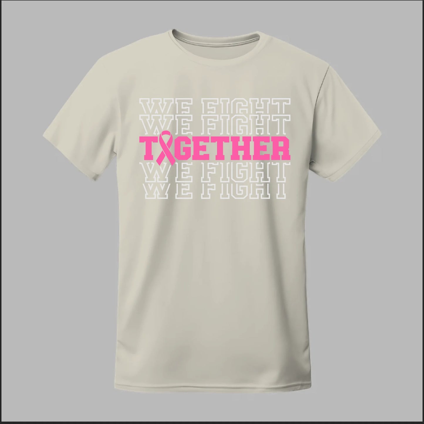 Together We Fight (White Edition) Tee