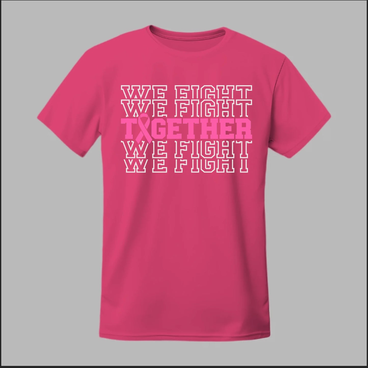 Together We Fight (White Edition) Tee