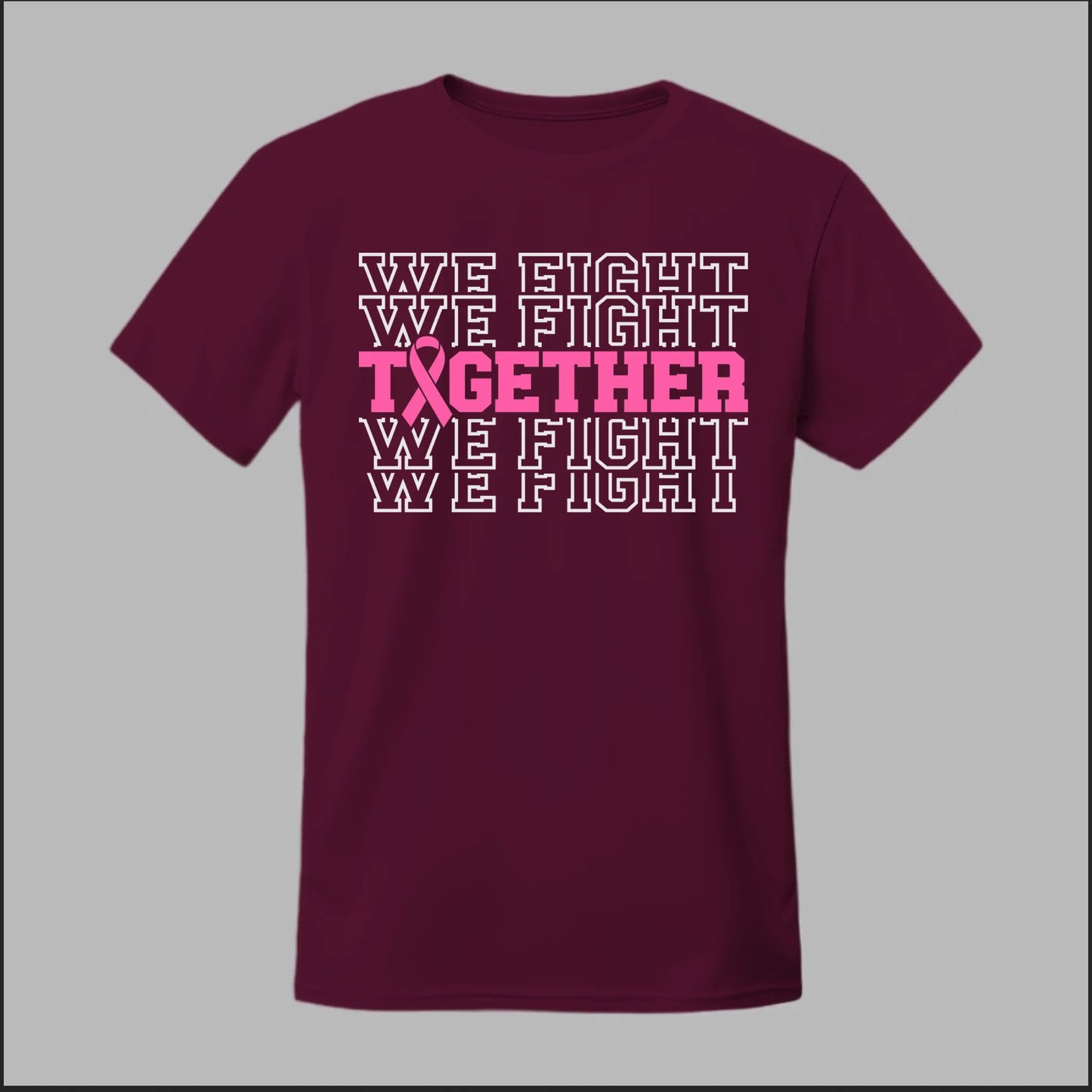 Together We Fight (White Edition) Tee