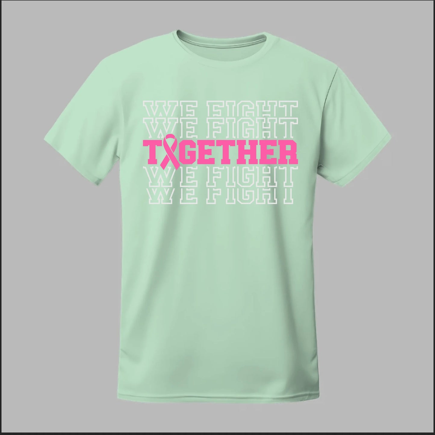 Together We Fight (White Edition) Tee