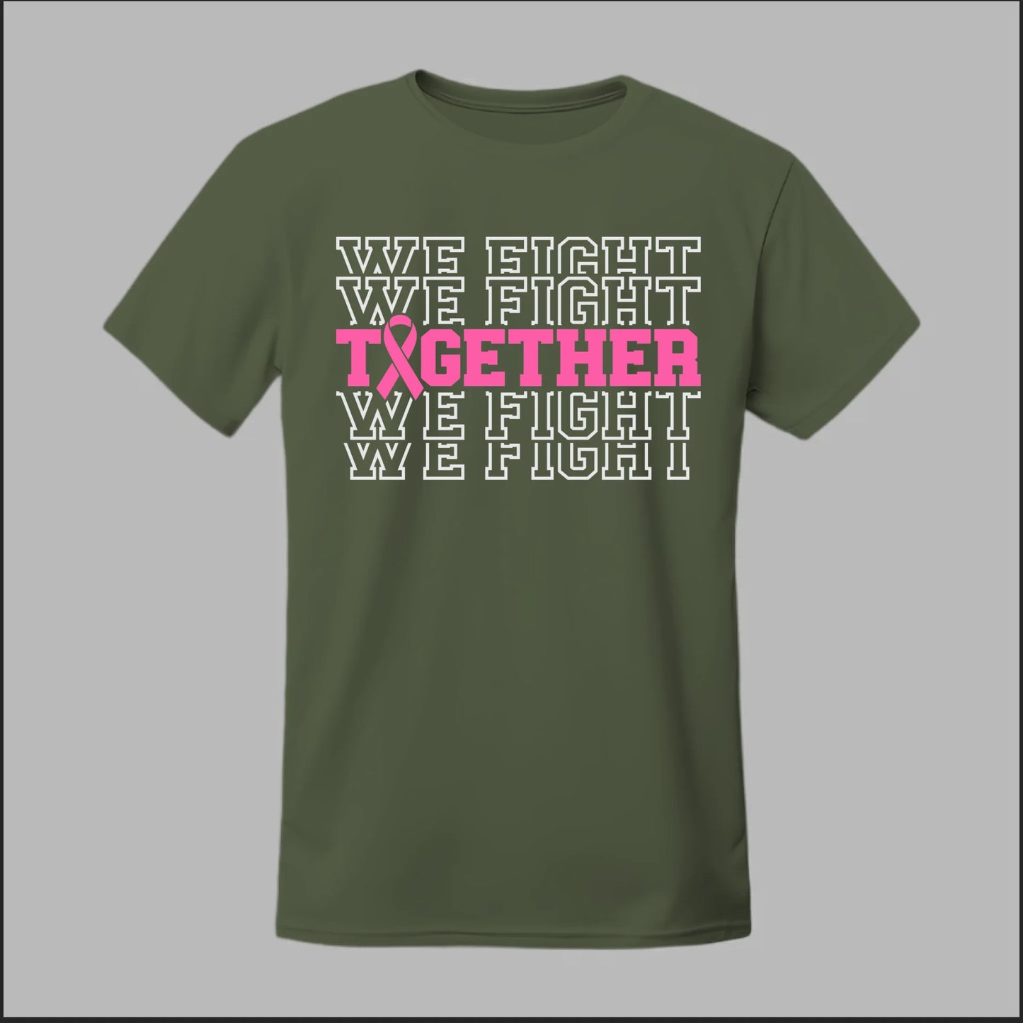 Together We Fight (White Edition) Tee