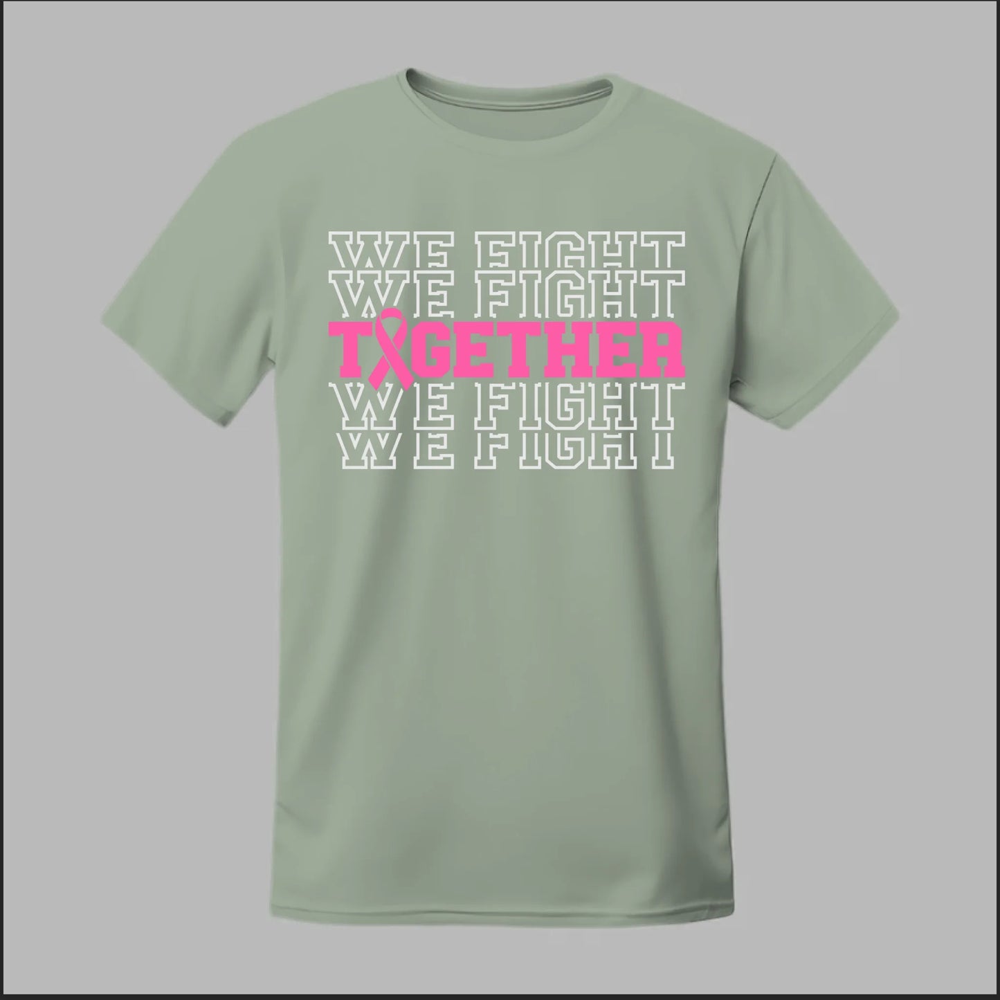 Together We Fight (White Edition) Tee