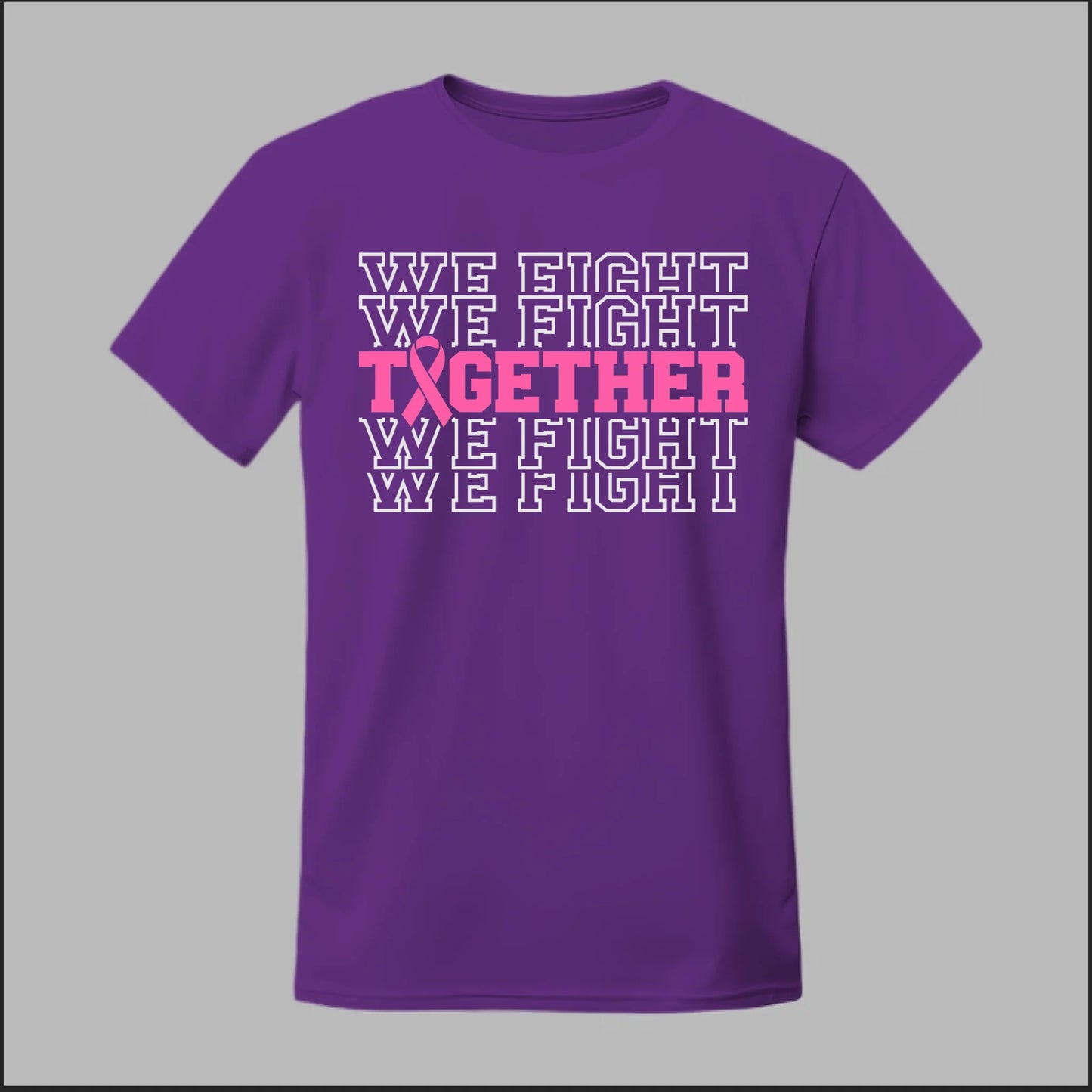 Together We Fight (White Edition) Tee