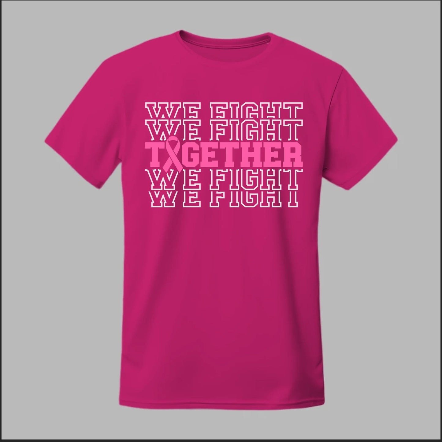 Together We Fight (White Edition) Tee