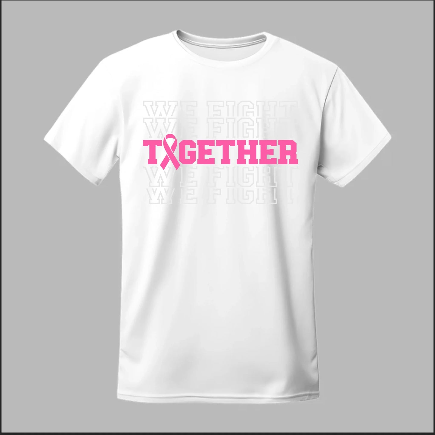 Together We Fight (White Edition) Tee
