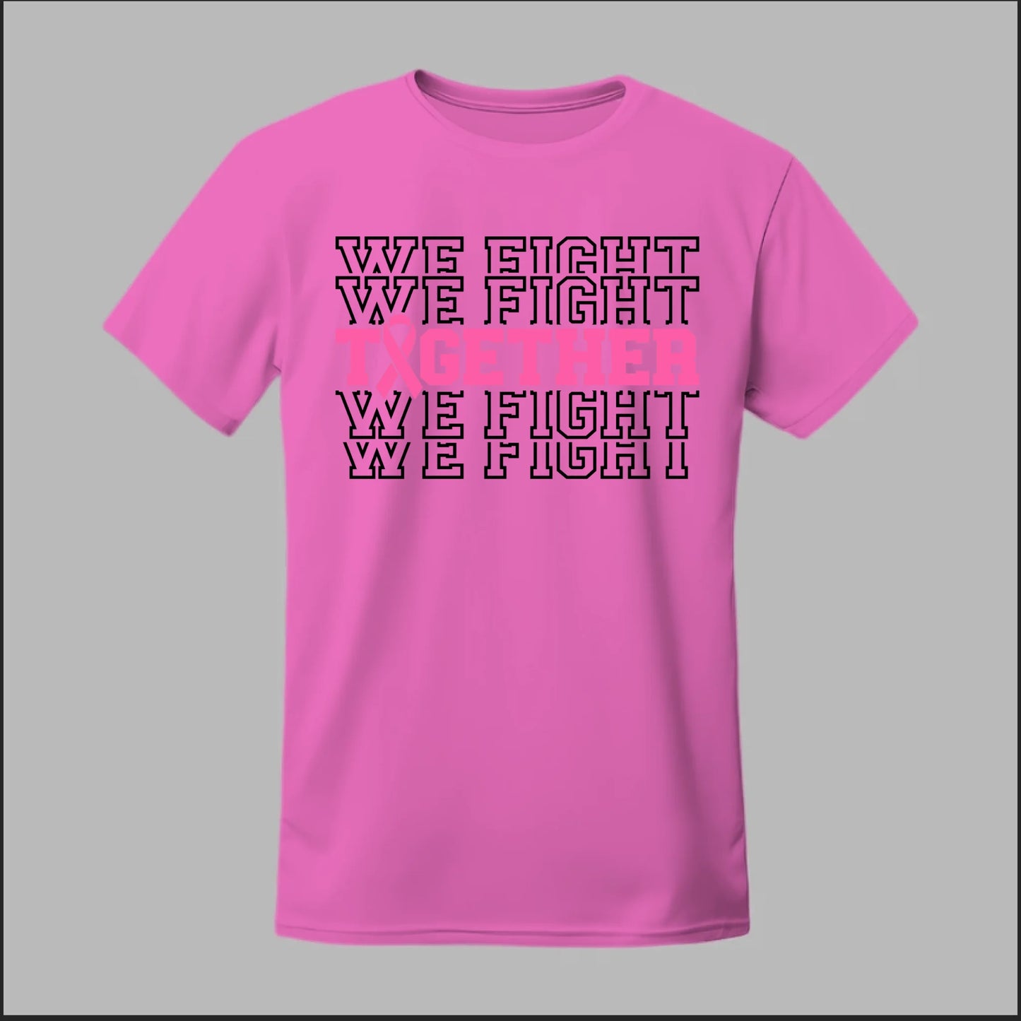 Together We Fight (Black Edition) Tee