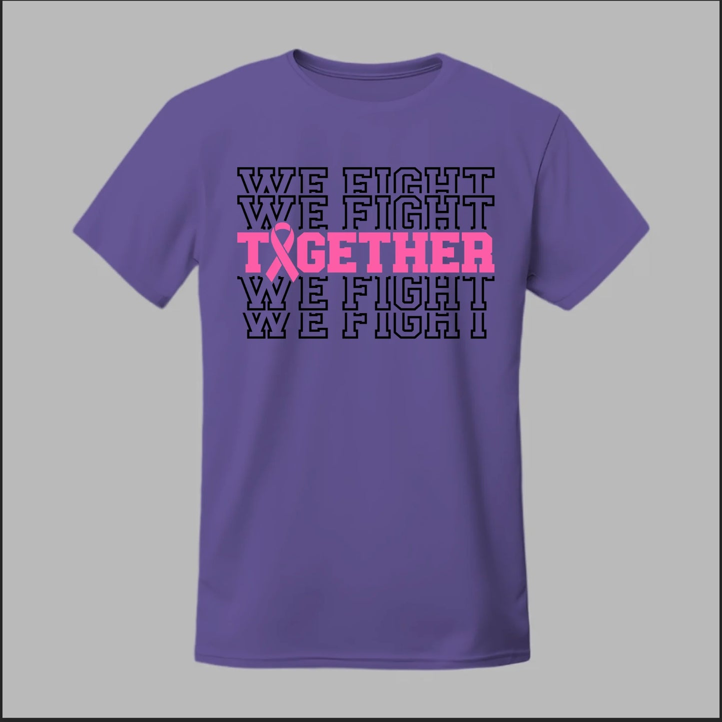 Together We Fight (Black Edition) Tee