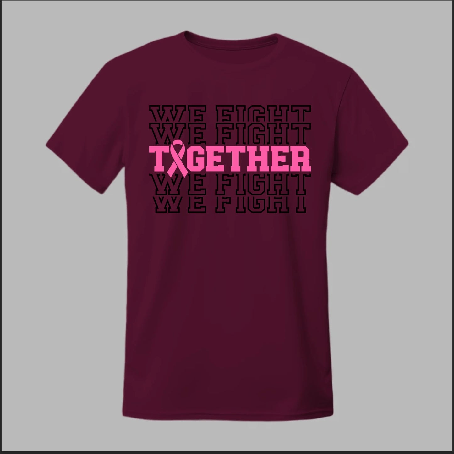 Together We Fight (Black Edition) Tee