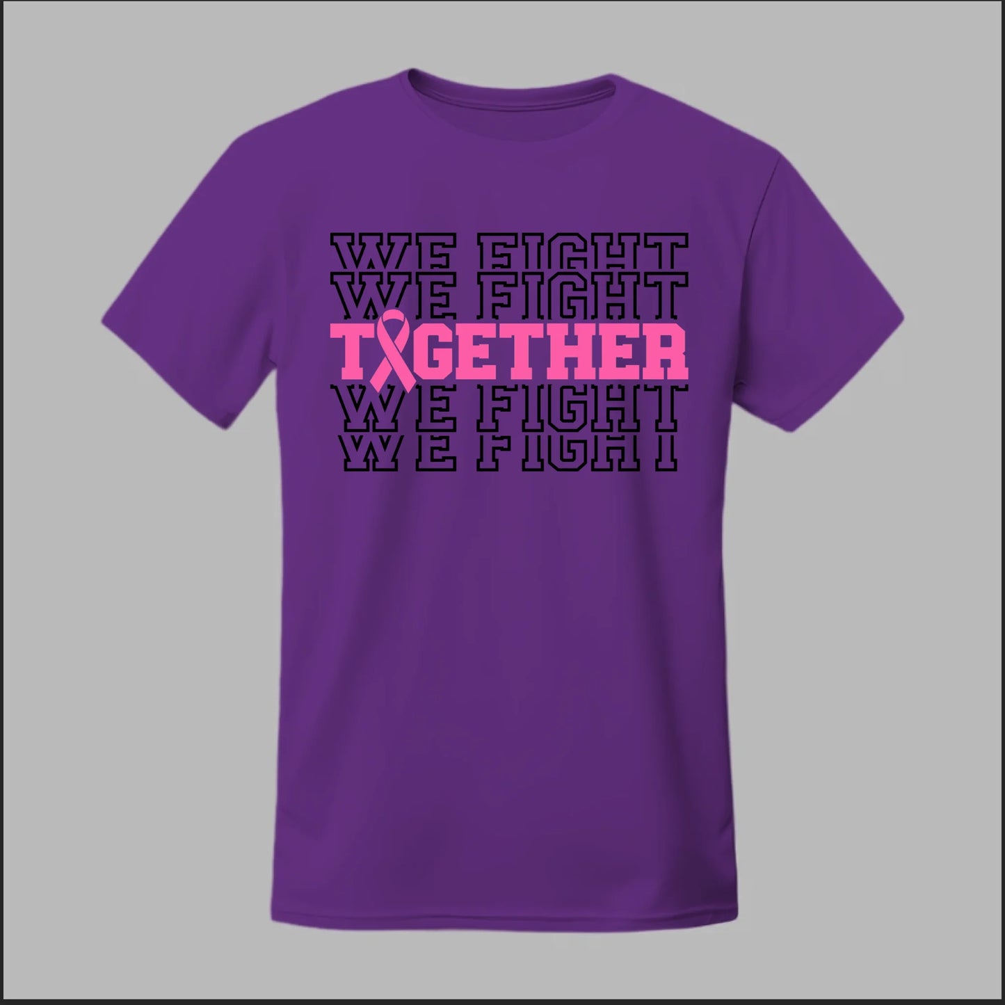 Together We Fight (Black Edition) Tee