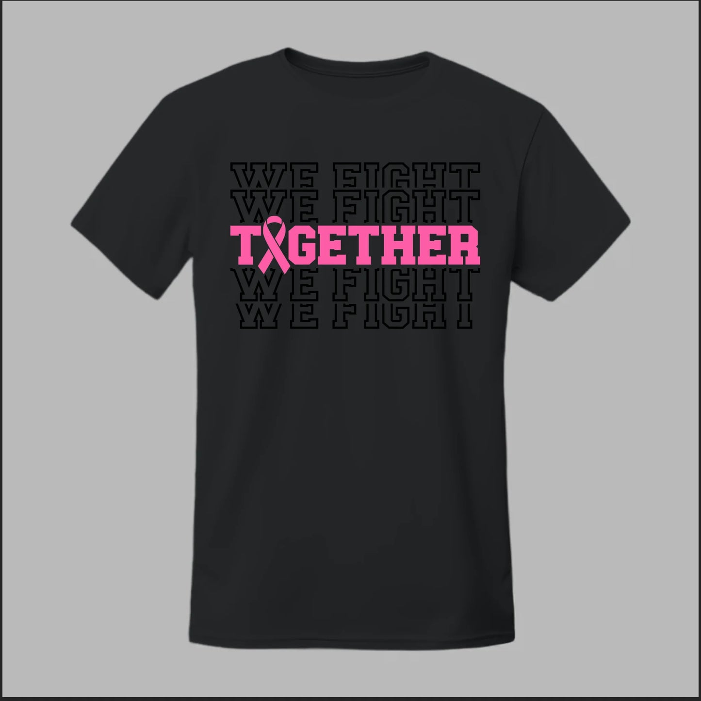 Together We Fight (Black Edition) Tee