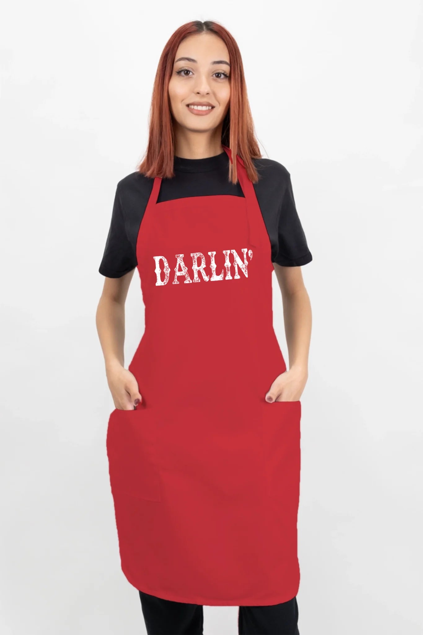 Darlin’ Distressed Western Design Apron