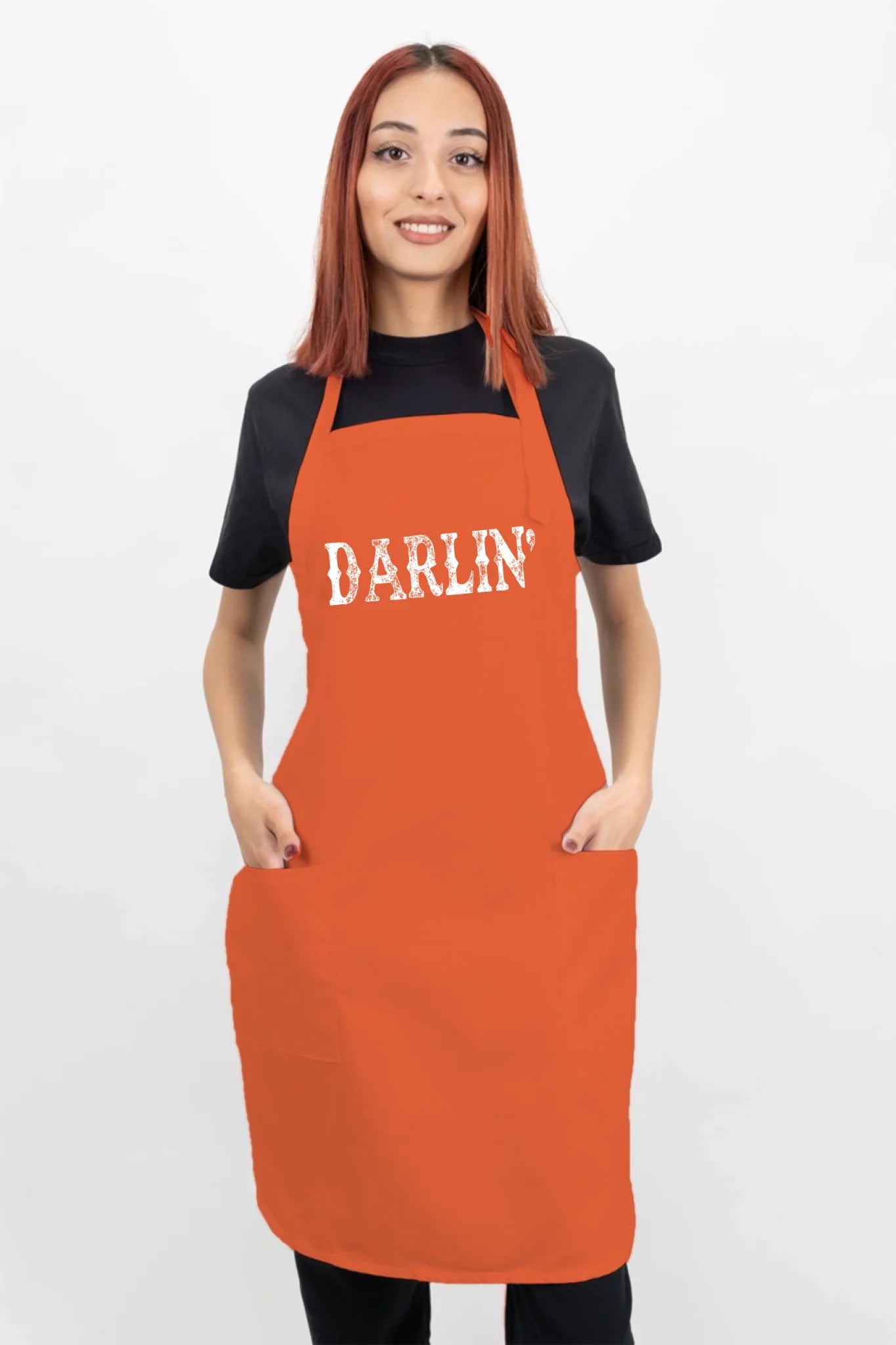 Darlin’ Distressed Western Design Apron