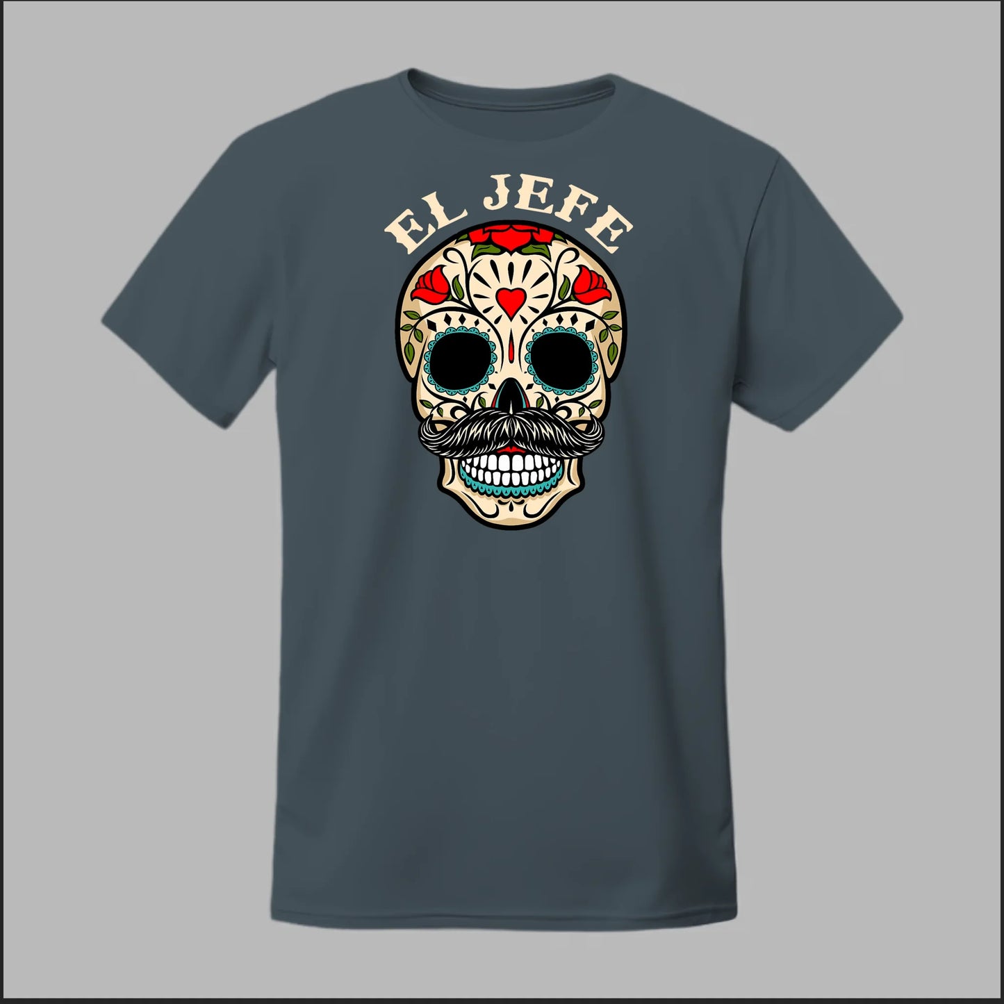 El Jefe Sugar Skull Tee