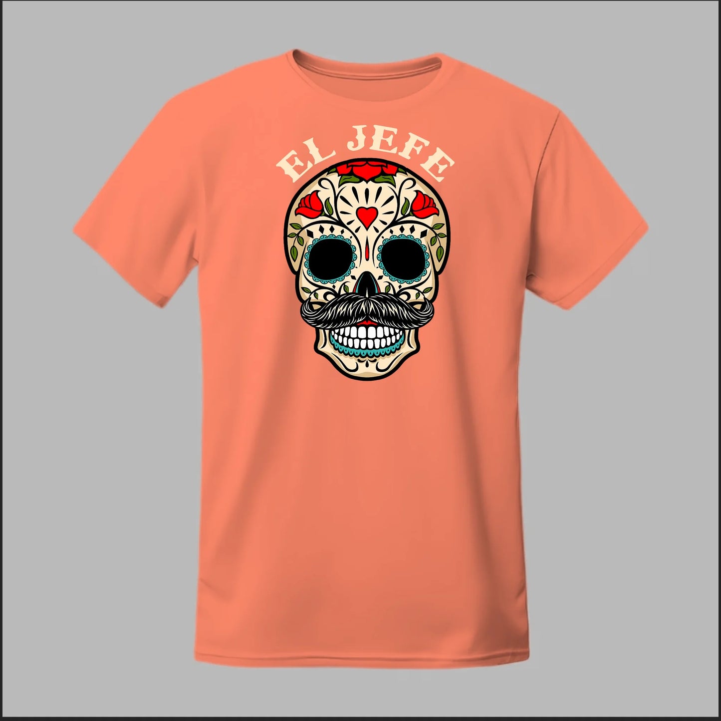 El Jefe Sugar Skull Tee