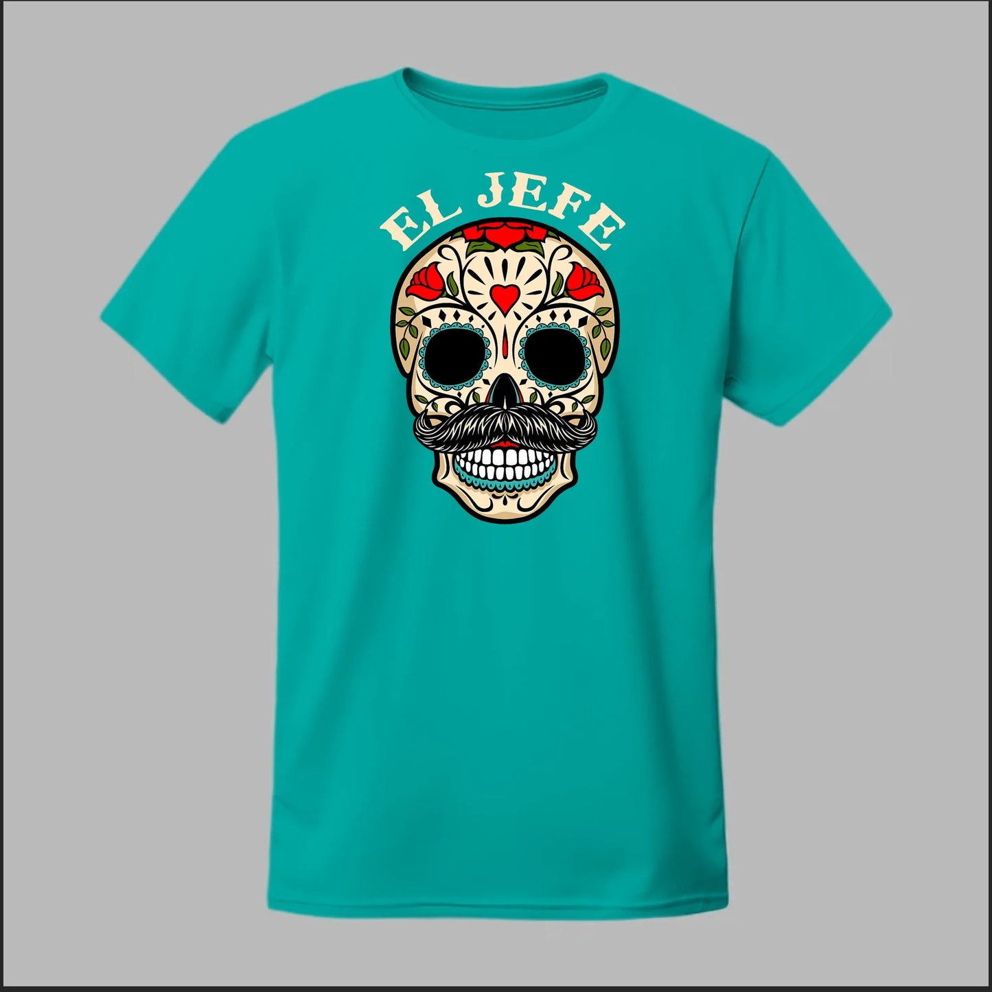 El Jefe Sugar Skull Tee