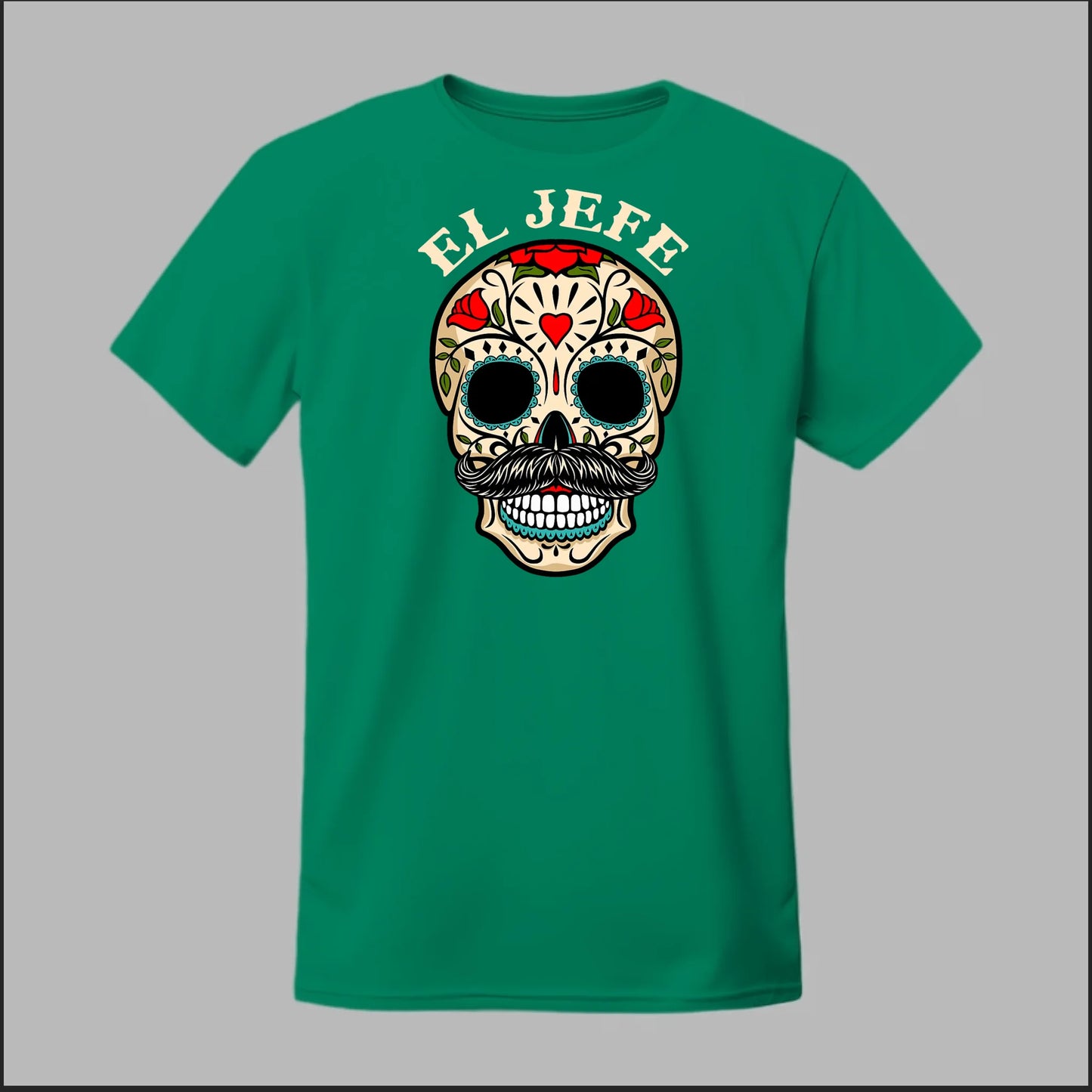 El Jefe Sugar Skull Tee