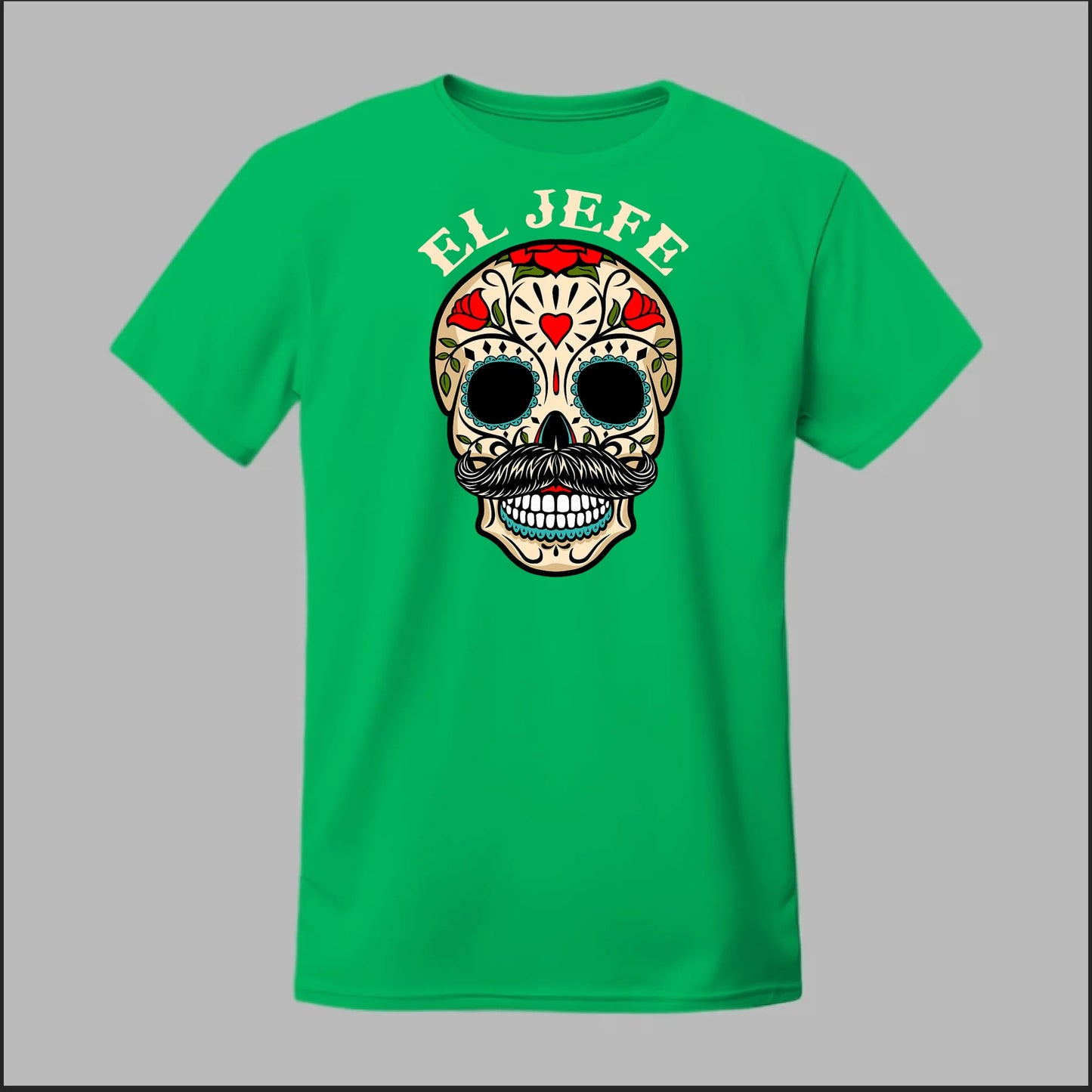 El Jefe Sugar Skull Tee