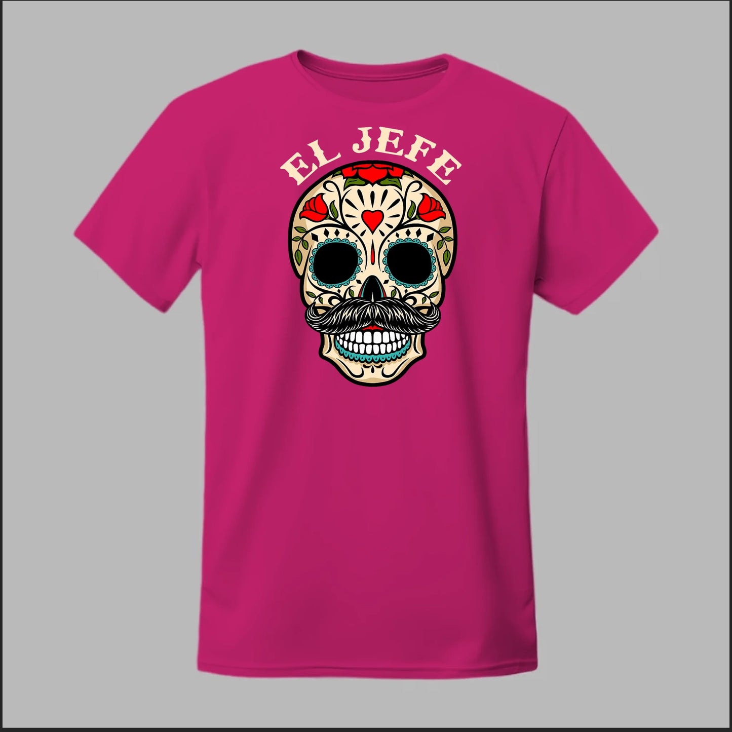 El Jefe Sugar Skull Tee