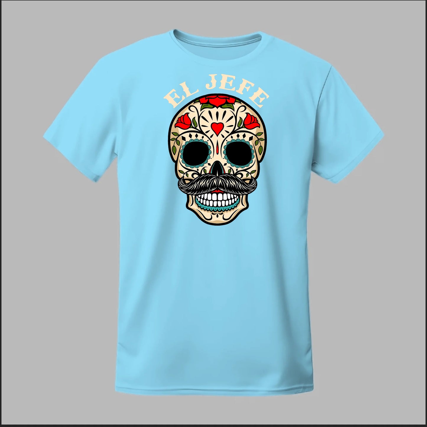 El Jefe Sugar Skull Tee