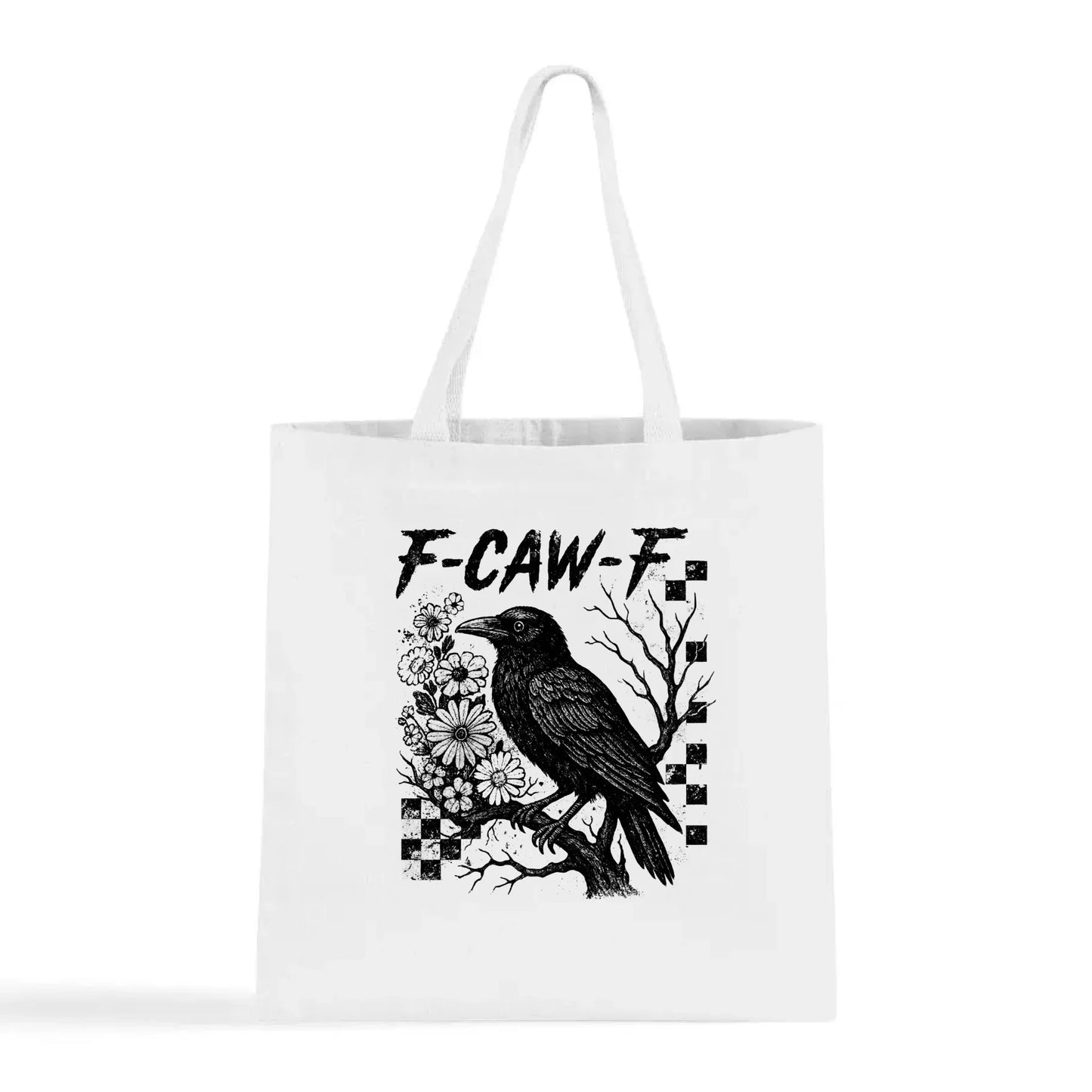 F-CAW-F Crow Tote Bag
