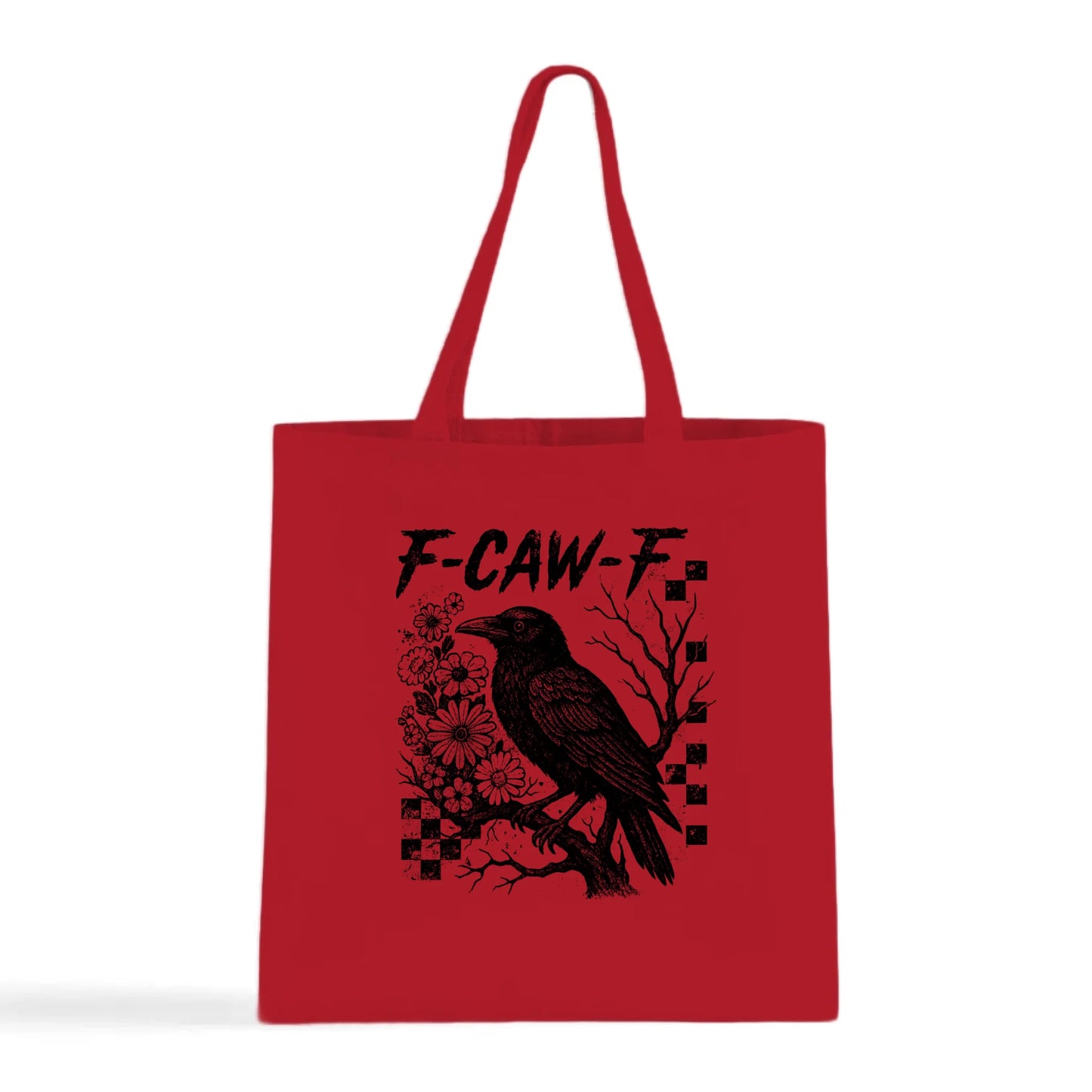 F-CAW-F Crow Tote Bag