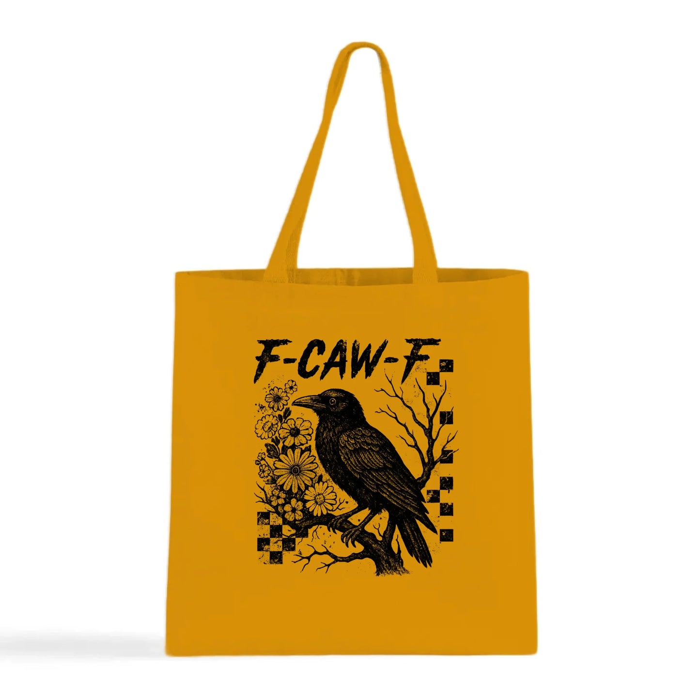F-CAW-F Crow Tote Bag