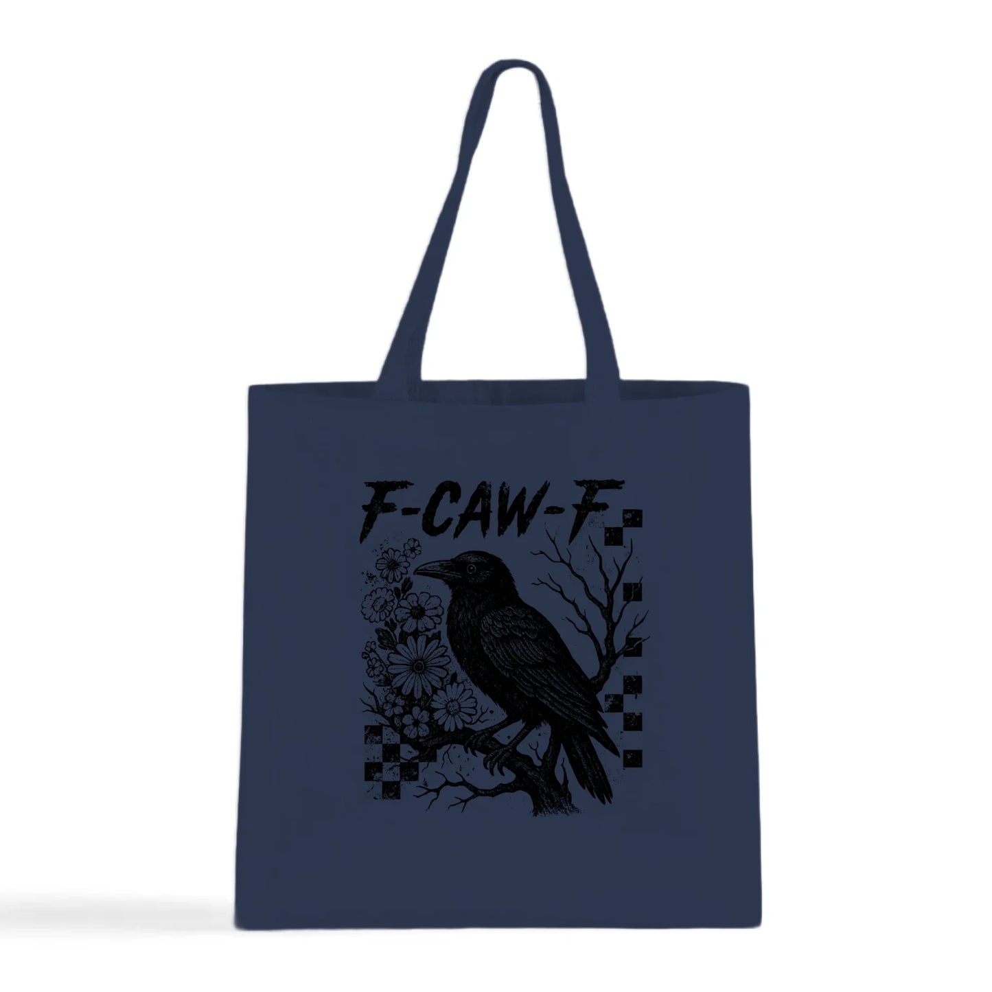 F-CAW-F Crow Tote Bag