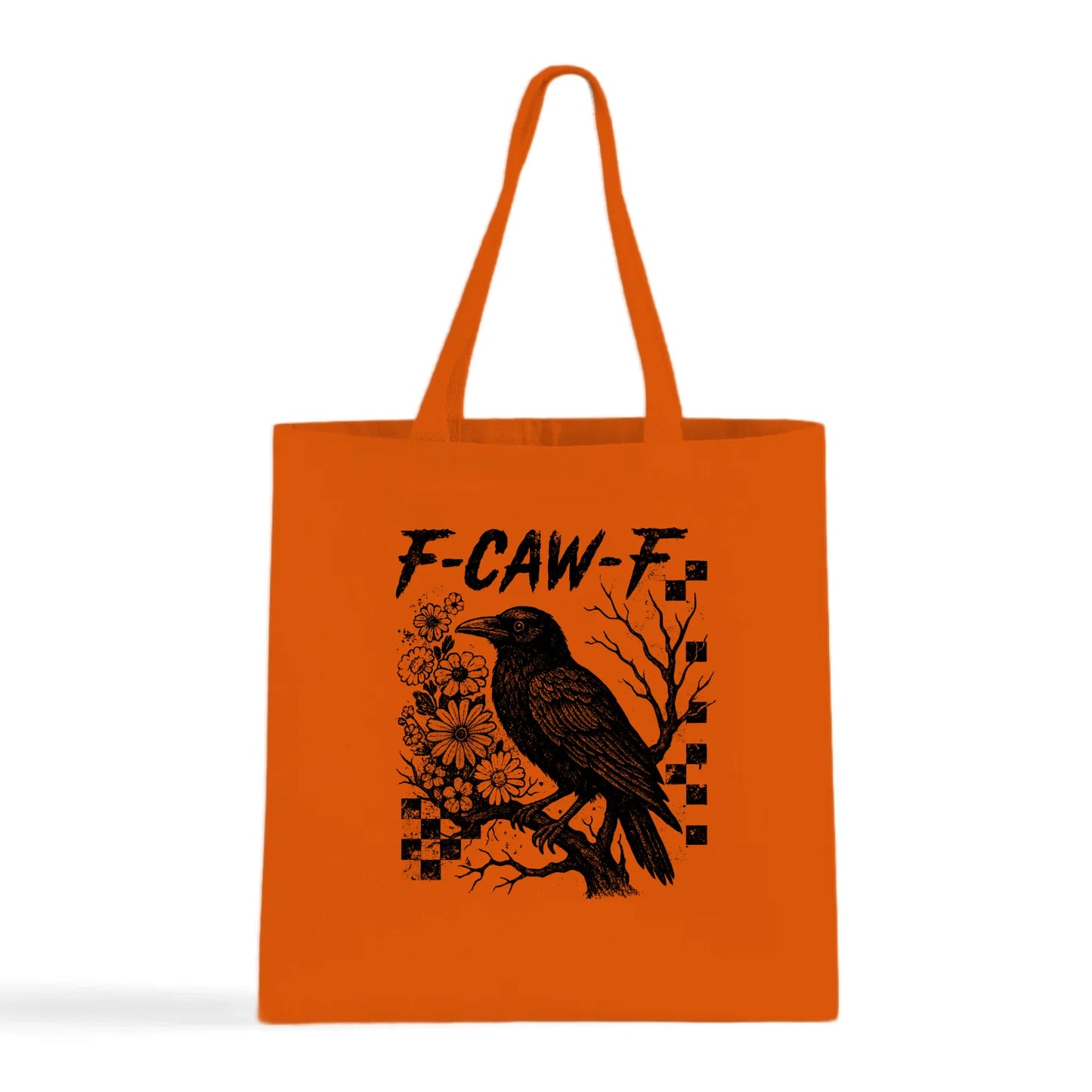 F-CAW-F Crow Tote Bag