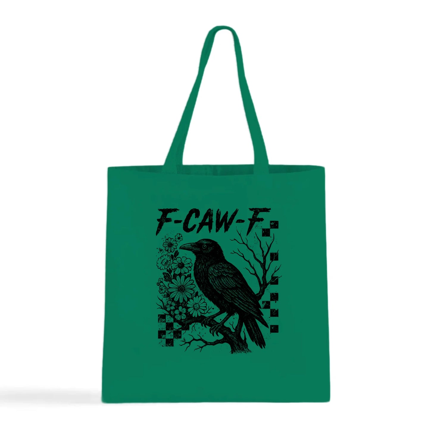 F-CAW-F Crow Tote Bag