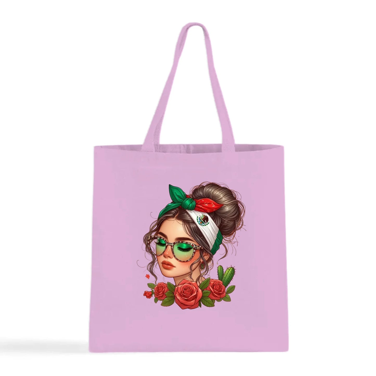 Mexicana Style – Bandana, Roses & Shades Tote Bag