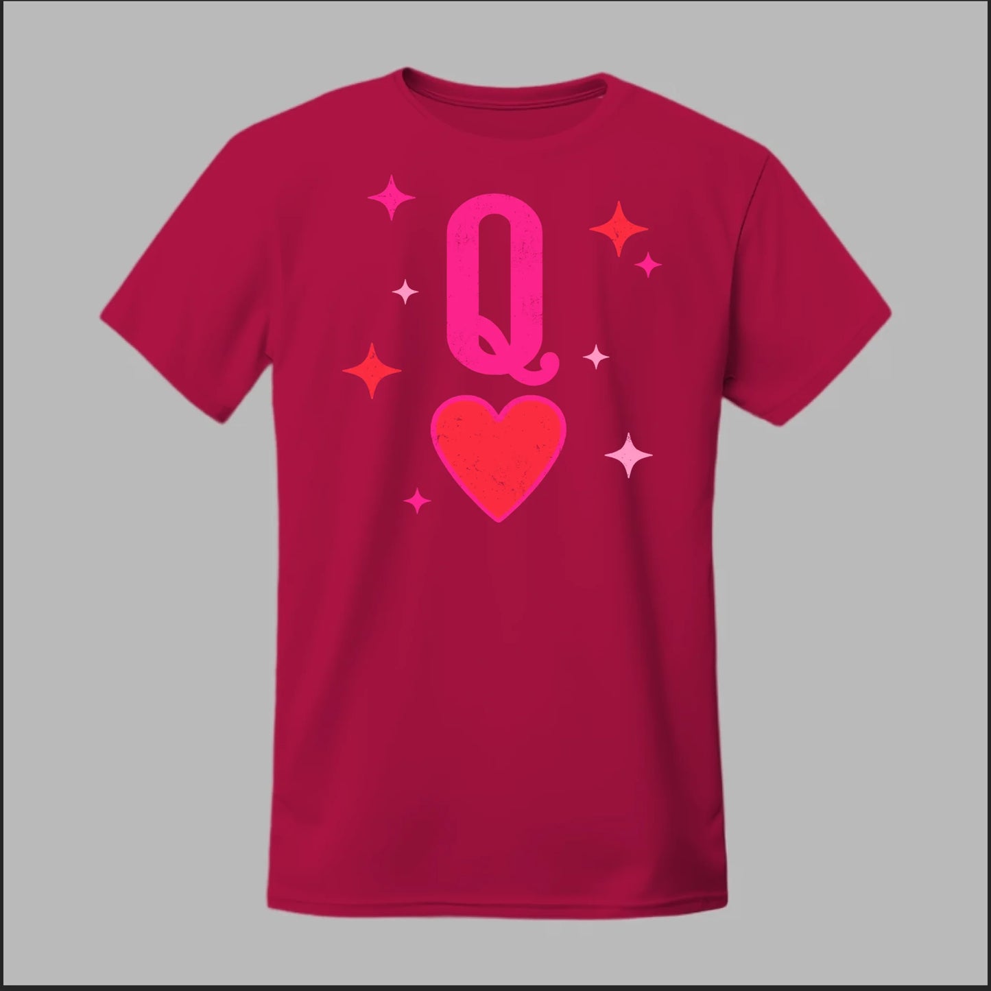Queen of Hearts Tee