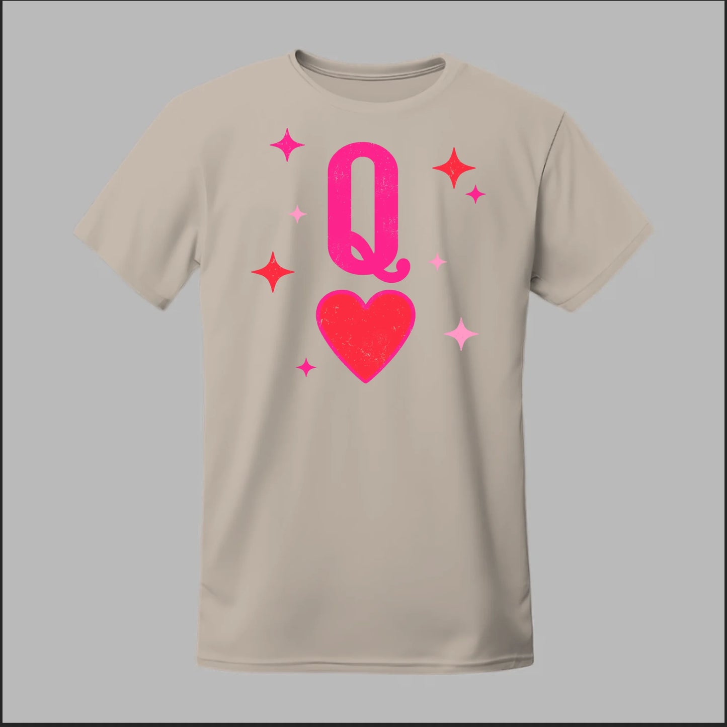 Queen of Hearts Tee