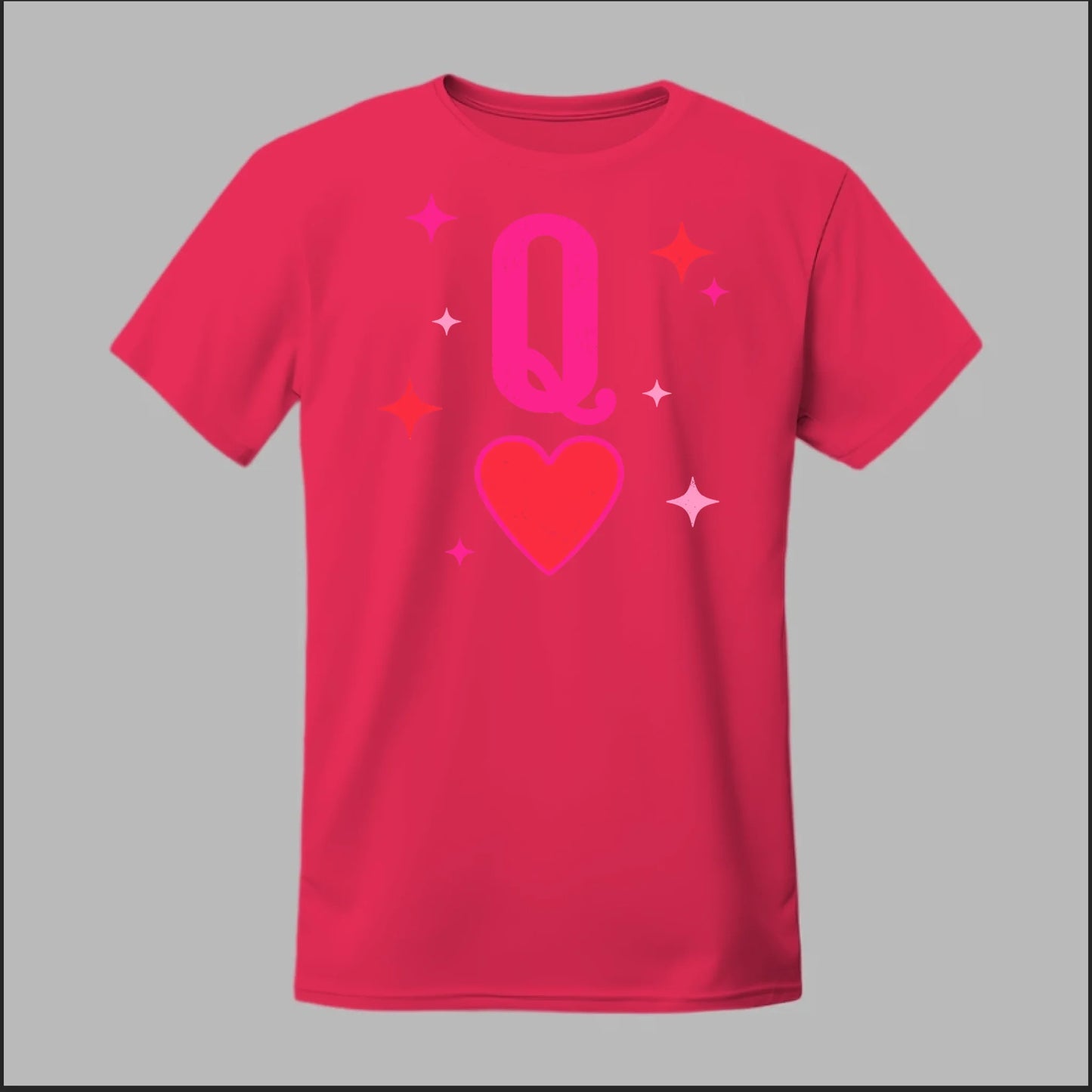 Queen of Hearts Tee
