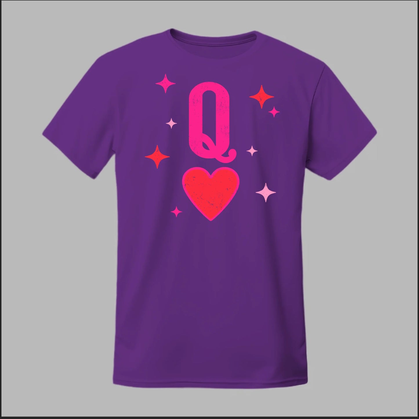 Queen of Hearts Tee