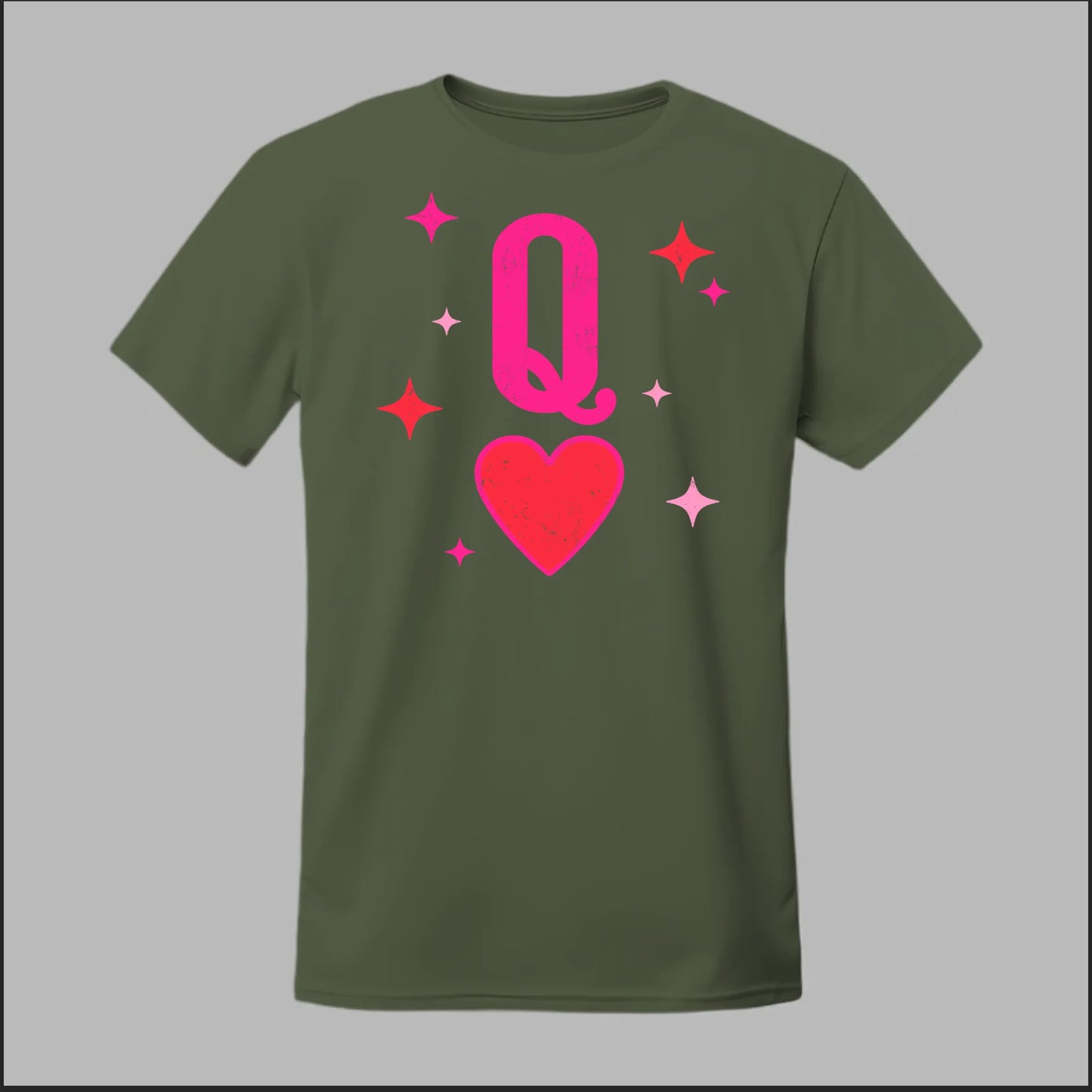 Queen of Hearts Tee