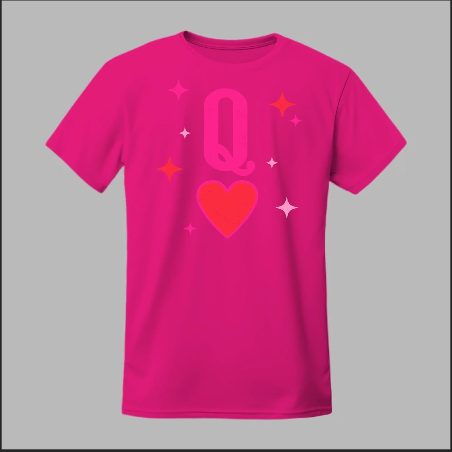 Queen of Hearts Tee