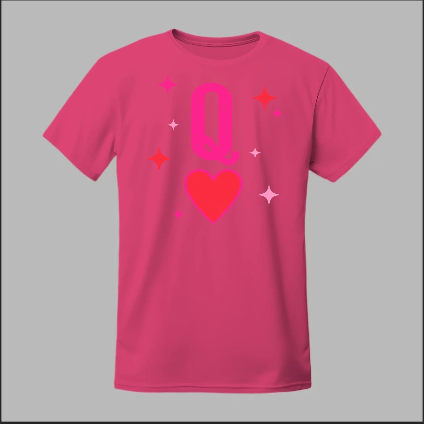 Queen of Hearts Tee