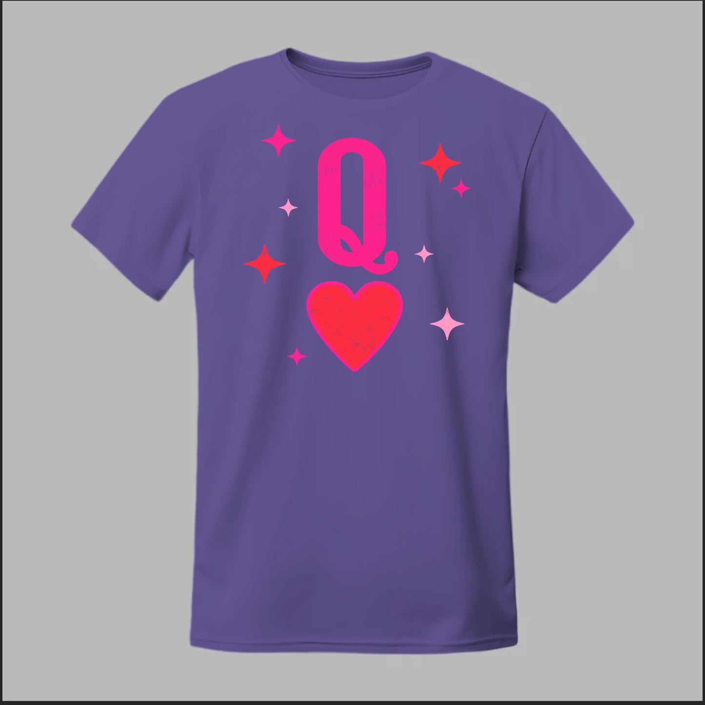 Queen of Hearts Tee